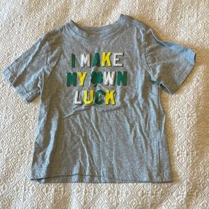 St. Patrick’s Day T-Shirt Boys 5T Crazy 8 Brand Great Condition